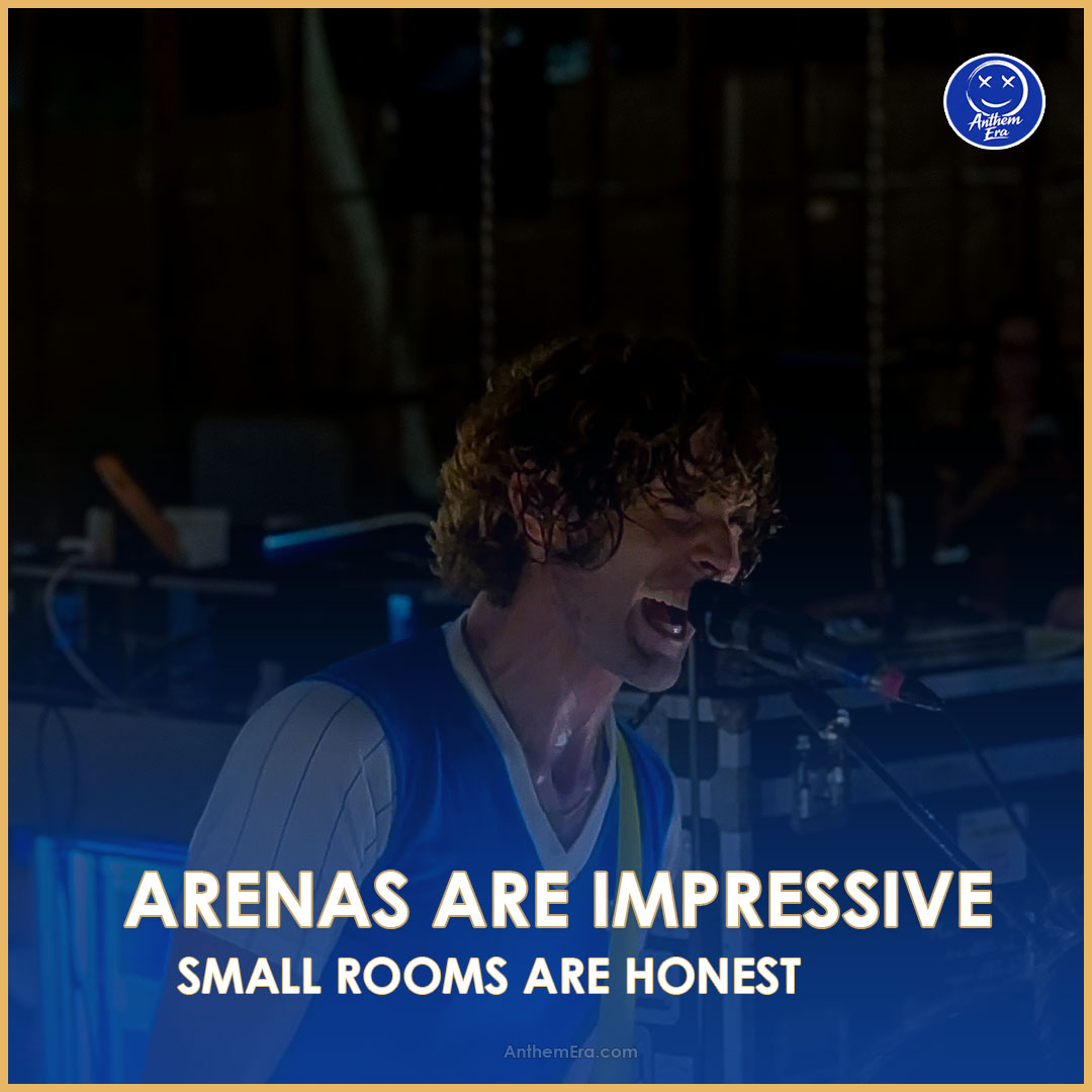 Arenas Are Impressive. Small Rooms Are Honest